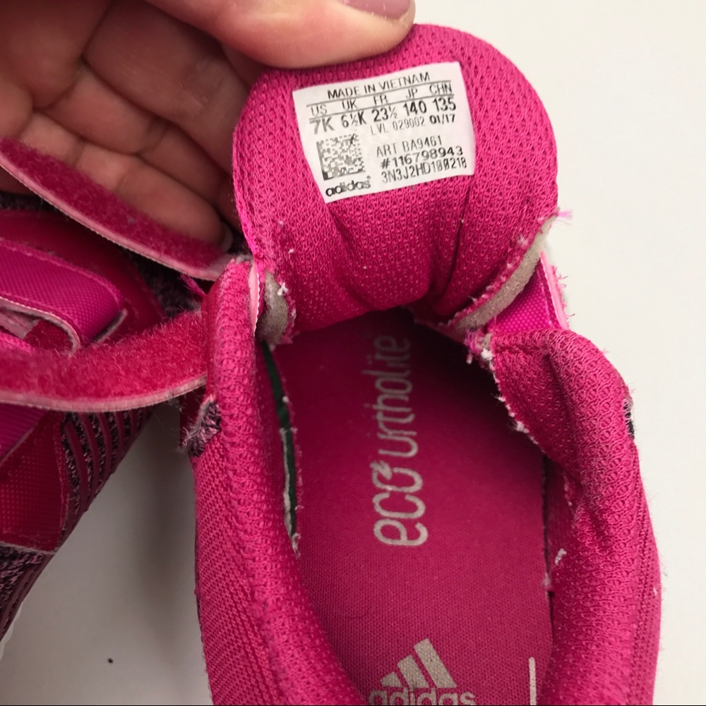Infant Adidas sneakers Sz 7K - Picture 5 of 8
